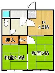 榎本荘の間取り画像