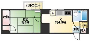 ガーデンハイツフタバの間取り画像