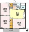 プレジール今枝の間取り画像