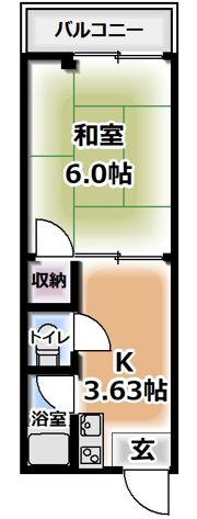 ダイヤコーポの間取り画像