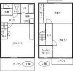 ルシアコート村野の間取り画像