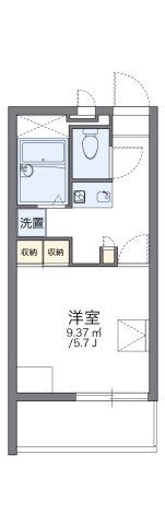 レオパレススターヒルズの間取り画像