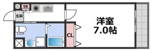 エクセル杭全の間取り画像