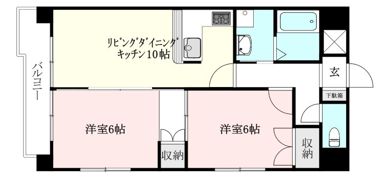 ロイヤルアネックス喜与町の間取り画像