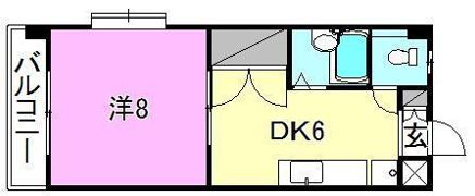 シェレナ辻町の間取り画像