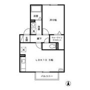 レピィナード Ⅱの間取り画像
