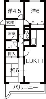 エミネンス覚王山の間取り画像