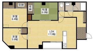 寺町マンションの間取り画像