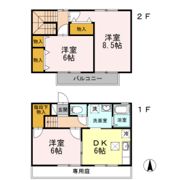 コージーコートの間取り画像