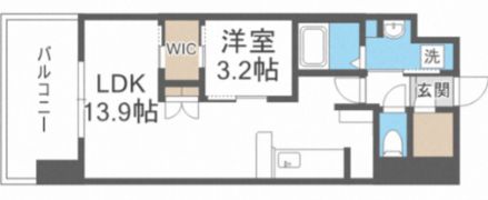 ハイラインⅢの間取り画像