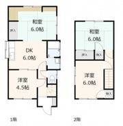 勝木戸建ての間取り画像