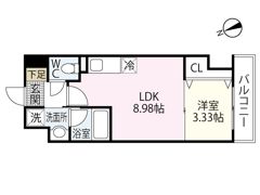 エネピア舟入の間取り画像