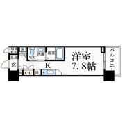 エスリード御堂筋梅田の間取り画像