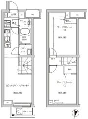 REGOLITH IKEGAMIの間取り画像