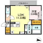 フルールブランの間取り画像