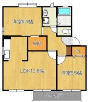 フォーレスなかまCの間取り画像