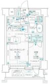 デュオステージ武蔵関の間取り画像