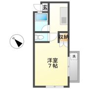 岸本コーポBの間取り画像