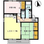 ミキカメディアマンションA棟の間取り画像
