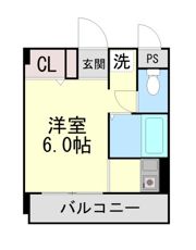 リバティーハイツの間取り画像