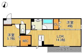 アトレ泉台の間取り画像
