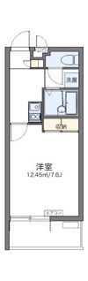 レオパレス康の間取り画像