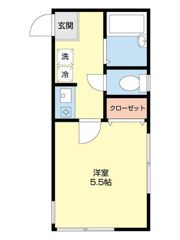ウエストコート南阿佐谷の間取り画像