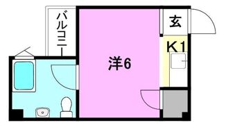 メゾンKIYAMACHIの間取り画像