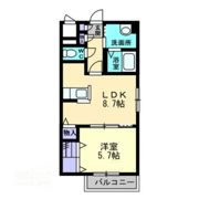 グランドメゾン栗原西の間取り画像