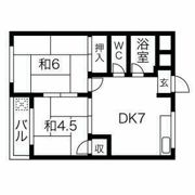 千里七尾マンションの間取り画像