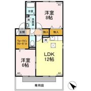 クウラージュ C棟の間取り画像