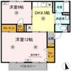 メゾン森PartⅠ・Ⅱ?Ⅰの間取り画像
