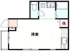 ランドマークヴュー横浜の間取り画像