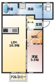 HIBIKI Ⅰの間取り画像