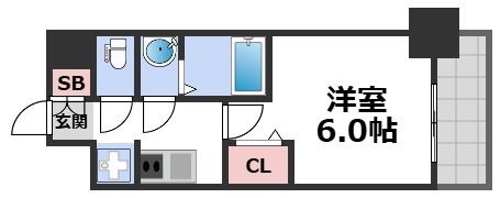 ファステート難波ヴィラントの間取り画像