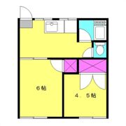 光栄荘の間取り画像