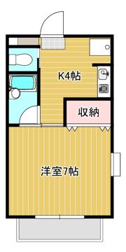 ハイツTao（ハイツタオ）の間取り画像