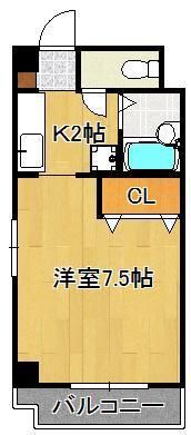 グレイス下富野の間取り画像