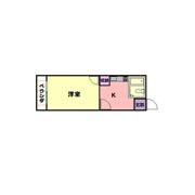 光明不動産第10テナントの間取り画像