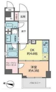 グランジュール明大前の間取り画像