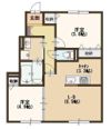 maison F B棟の間取り画像