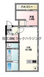シェリル城北公園の間取り画像