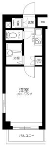 ルーブル新中野の間取り画像