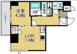 セレニティー東山公園の間取り画像