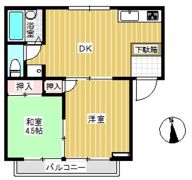 リージェント中庄パートⅡの間取り画像