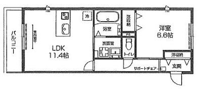 エルメゾンボスコの間取り画像