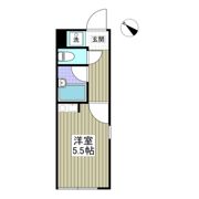 FLAT5池上新町の間取り画像