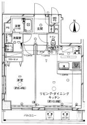 ヴェルト中野上鷺宮の間取り画像