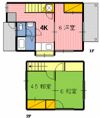 西川住宅の間取り画像