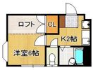 フレグランス伊藤の間取り画像